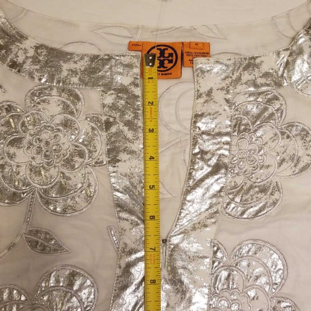 Tory Burch metallic blouse - Picture 6 of 8